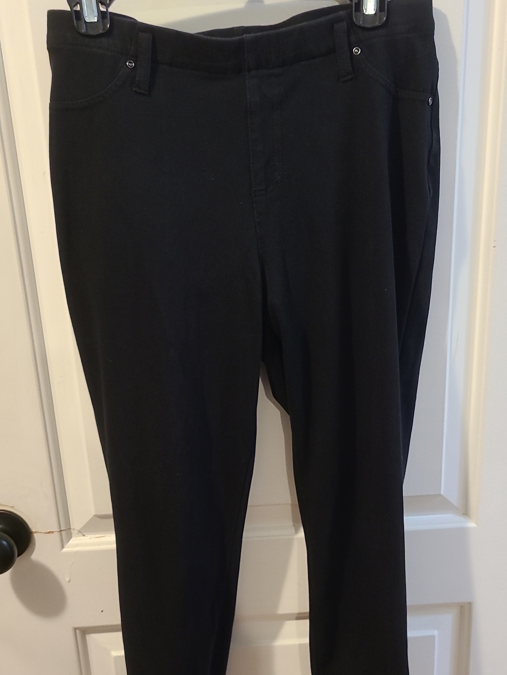 Time And Tru Black Capri Jeggings Size 12-14